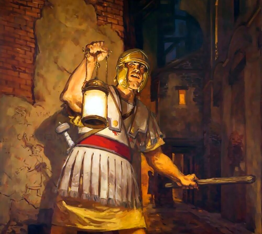 Ночной стражник. Иллюстратор: Ugo Pinson