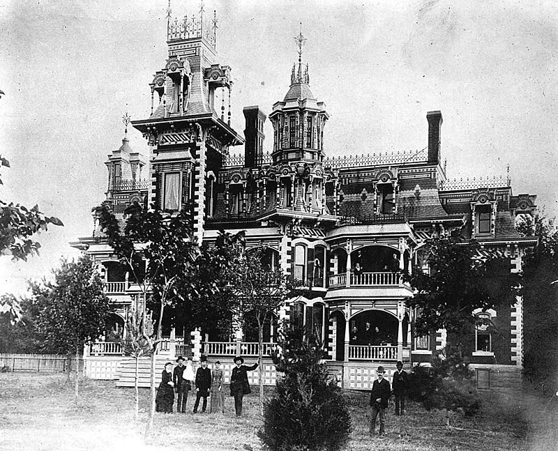 Здание библейского колледжа в Топике (ок. 1900)