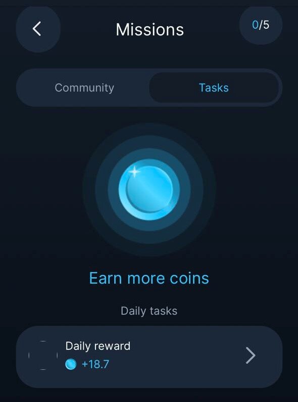 Меню получения