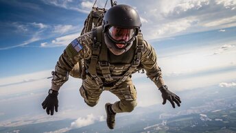 Знатно «отличились»: 11 десантников получили травмы после прыжка с парашютом во время учений НАТО
