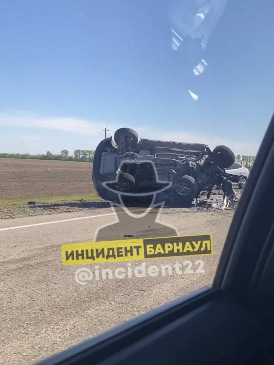    ДТП в Топчихинском районе. Источник: кадр видео, t.me/incident22