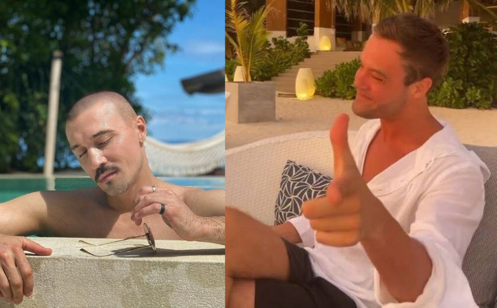 Дима Билан и Иван Николаев в захватывающем дух отдыхе на Мальдивах