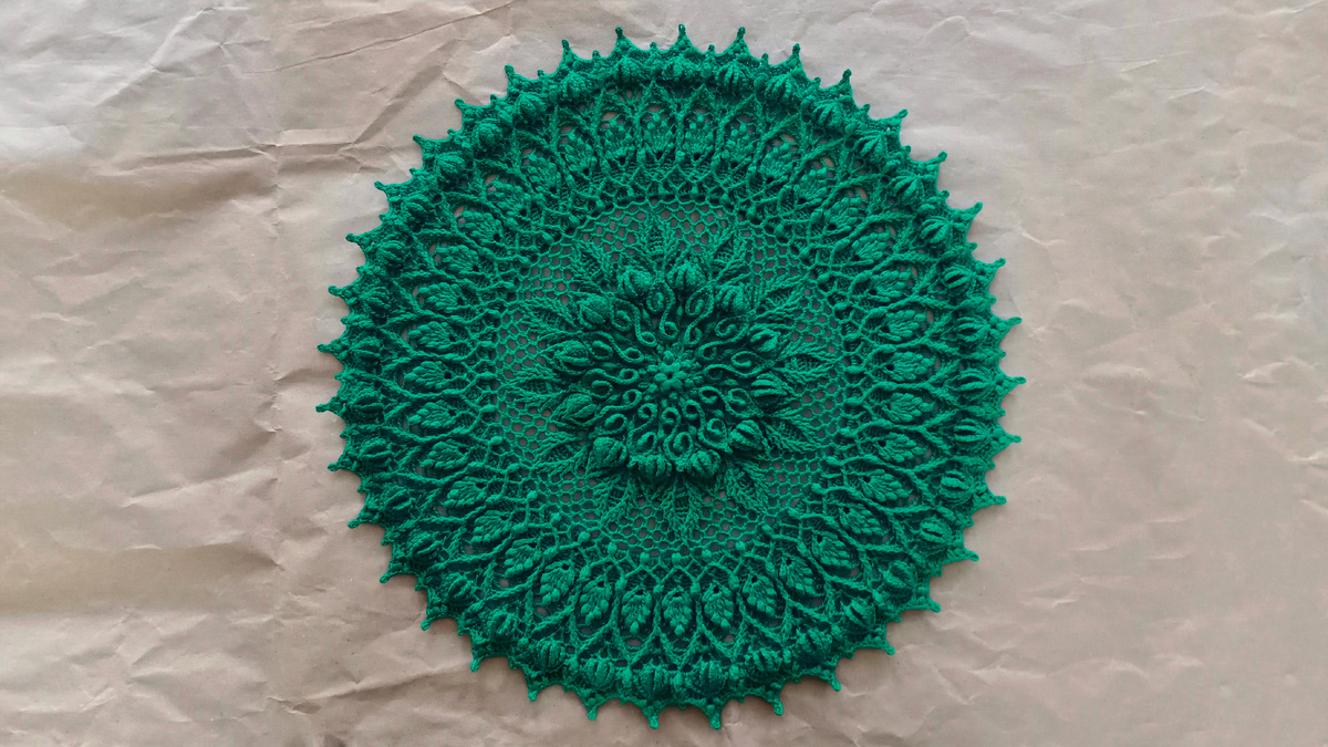 рельефная салфетка "ТэХён", дизайнер Наталья Лапшина