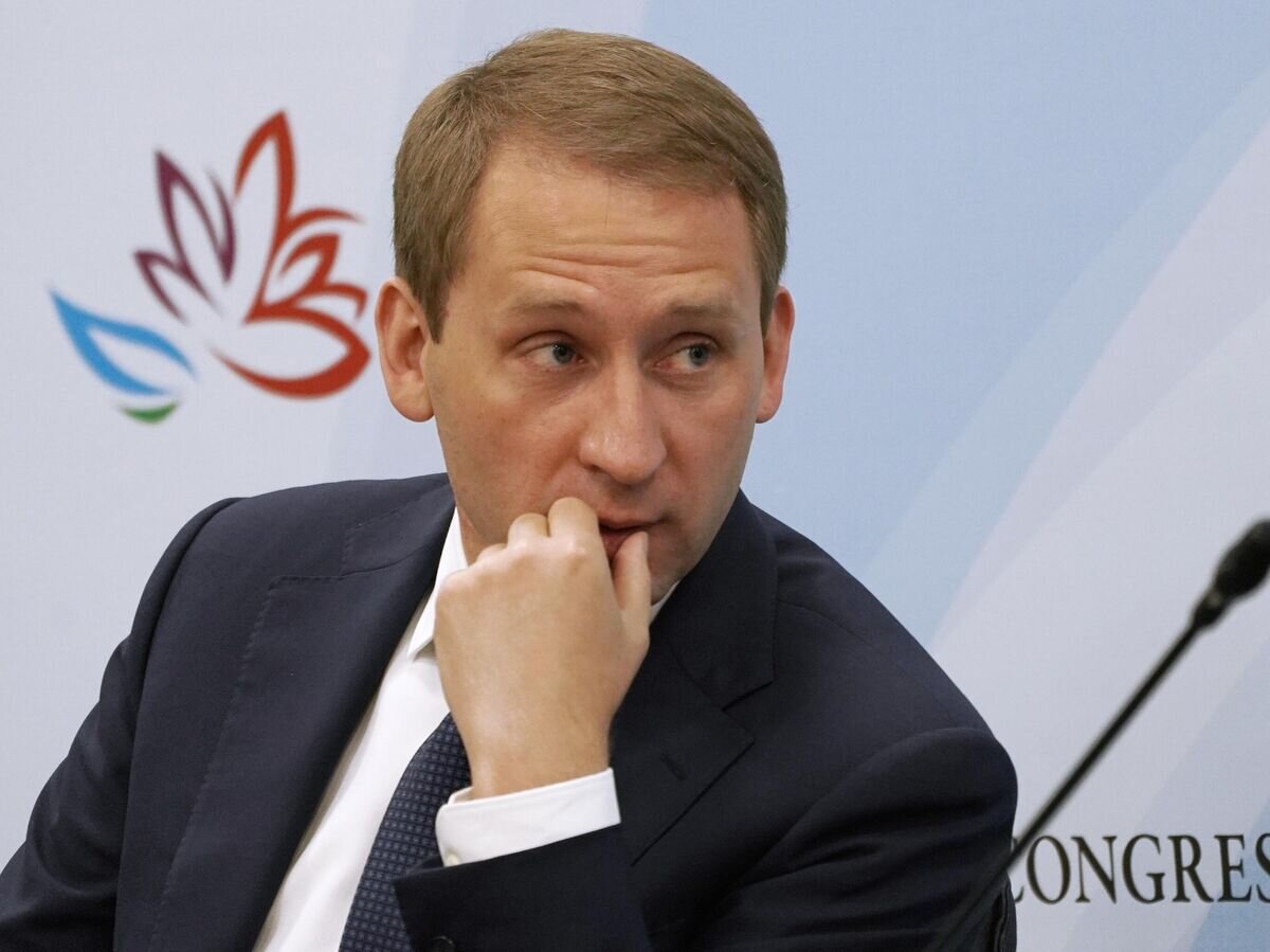    Министр природных ресурсов и экологии РФ Александр Козлов на Восточном экономическом форуме 2021© РИА Новости / Алексей Даничев