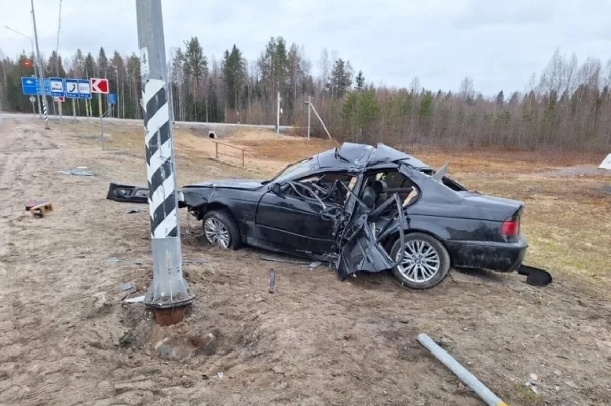    Водитель BMW погиб в ДТП в Кондопожском районе