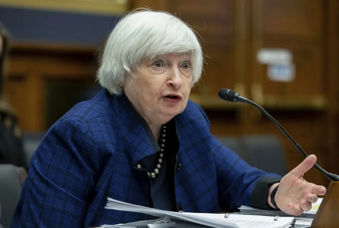 Глава Минфина США Джанет Йеллен