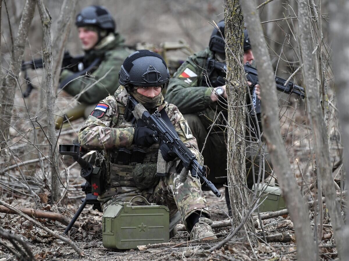    Российские военные в зоне спецоперации© РИА Новости / Константин Михальчевский