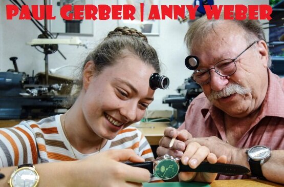 Часы Cal. 55W от Paul Gerber и Anny Weber.