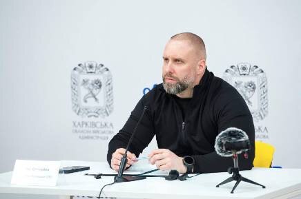    Глава Харьковской обладминистрации Олег Синегубов. Фото: телеграм-канал "Укропский фреш"