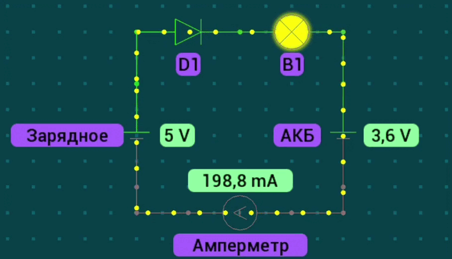 БАТАРЕЯ ПОДКЛЮЧЕНА ПРАВИЛЬНО