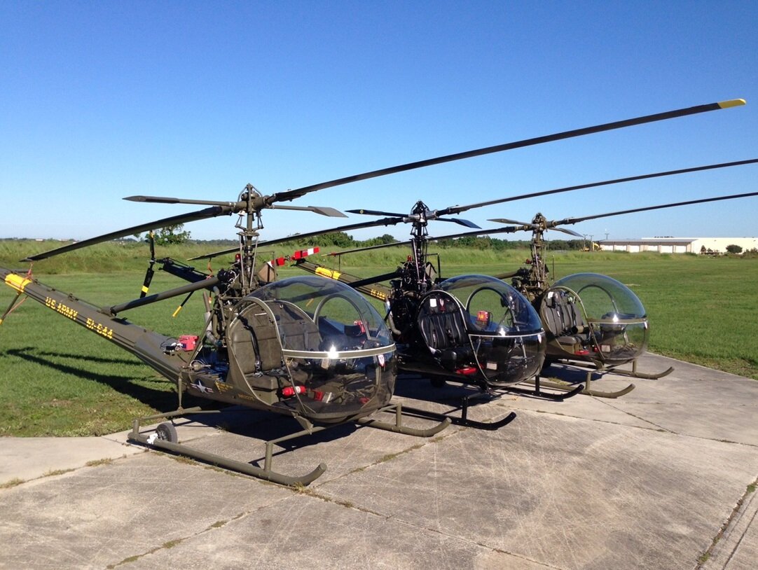 На фото Hiller UH-12/H-23 Raven. Фото из открытых источников.