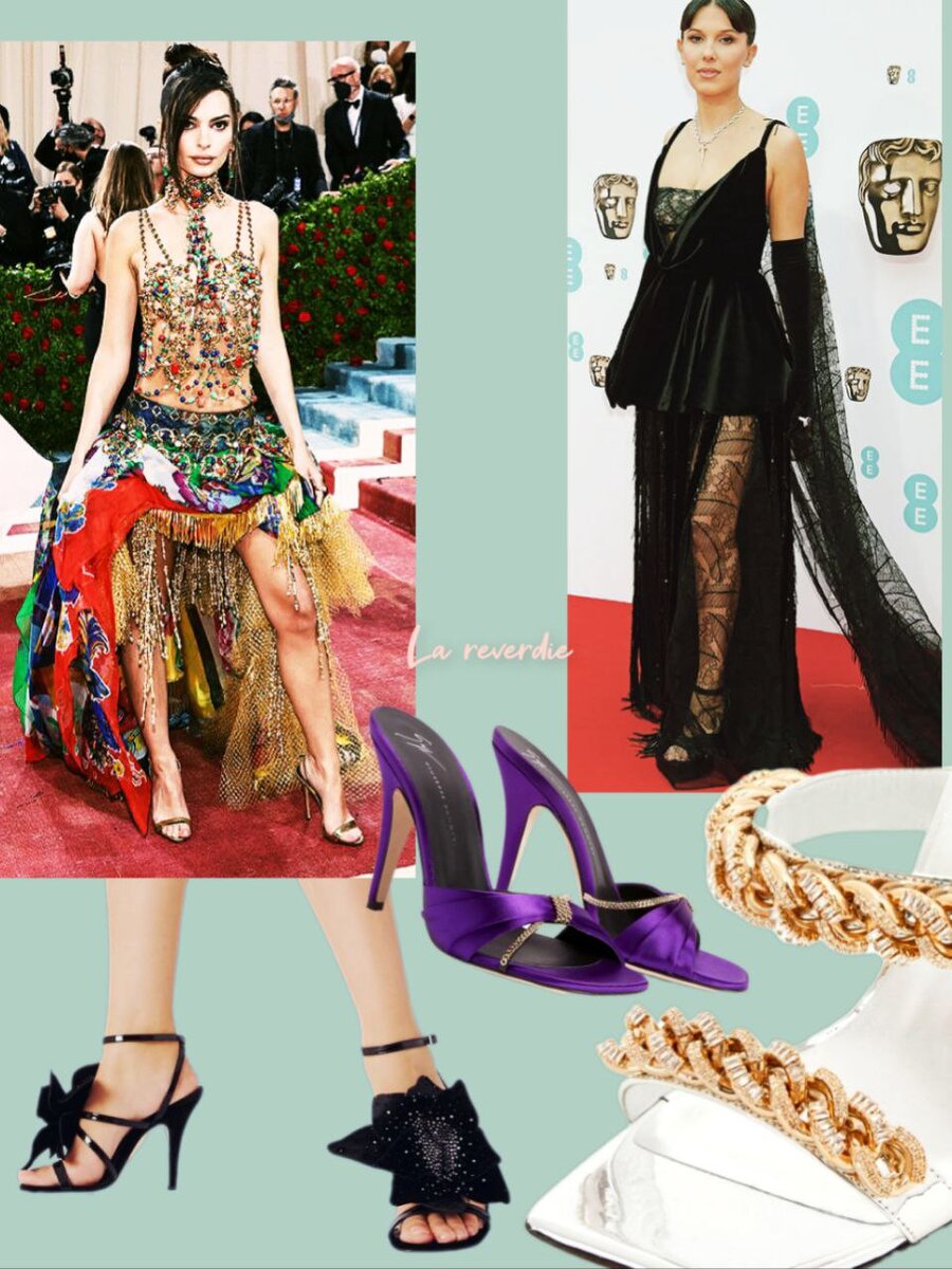 в обуви бренда из более-менее известных нам знаменитостей появлялись: актриса Милли Бобби Браун, Леди Гага, Эмили Ратаковски