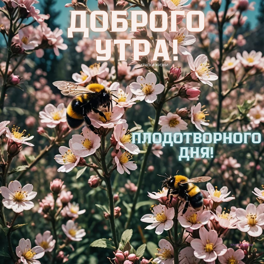 Доброго утра! Плодотворного дня!