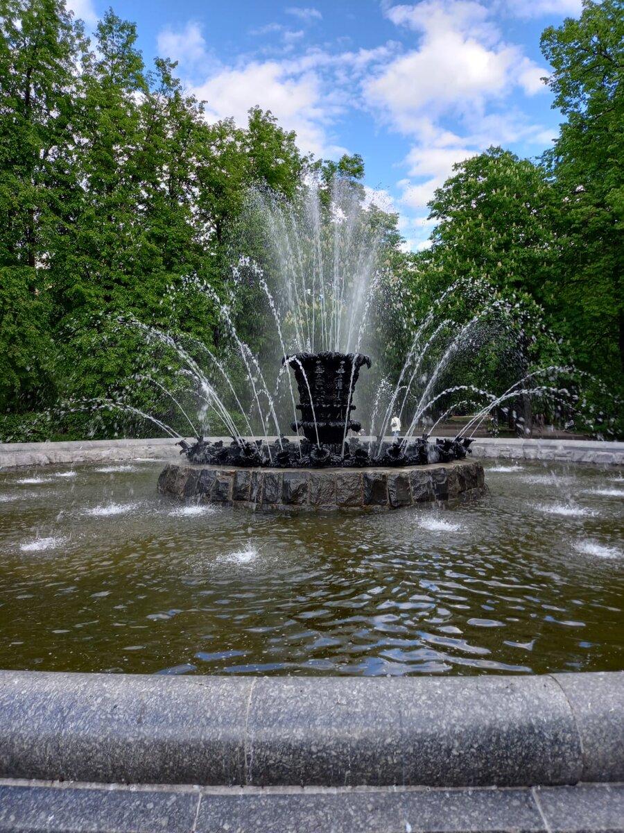 Фонтан Георгиу-Деж (1950) . Фото автора.