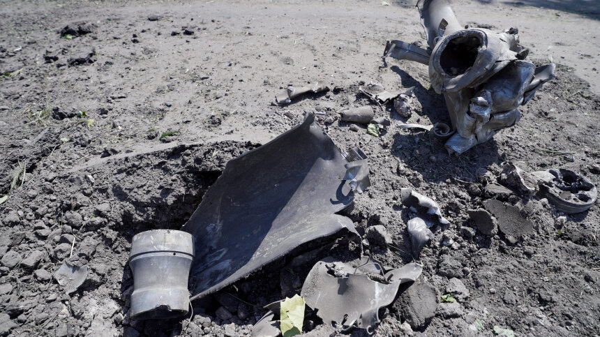 Украинские боевики атаковали город ракетами HIMARS.