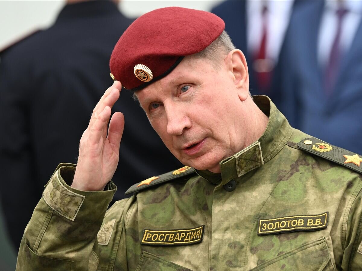    Директор Федеральной службы войск национальной гвардии Российской Федерации - главнокомандующий войсками национальной гвардии РФ Виктор Золотов© РИА Новости / Максим Богодвид