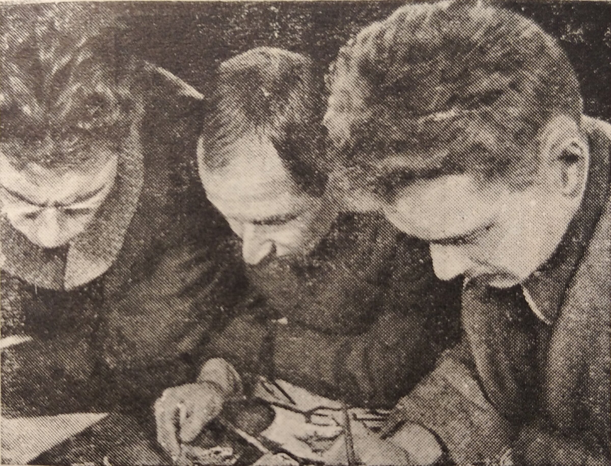 М. Куприянов, П. Крылов и Н. Соколов