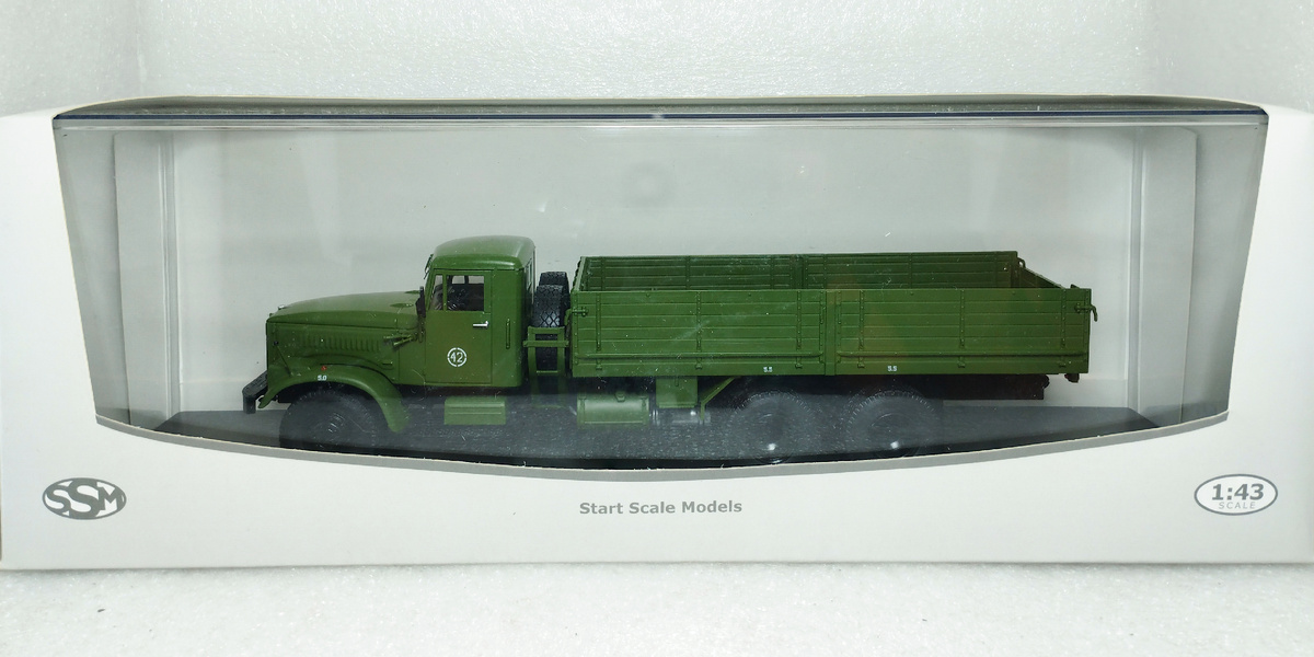 Рис. 1. Модель автомобиля КрАЗ-257 от Start Scale Models в масштабе 1:43