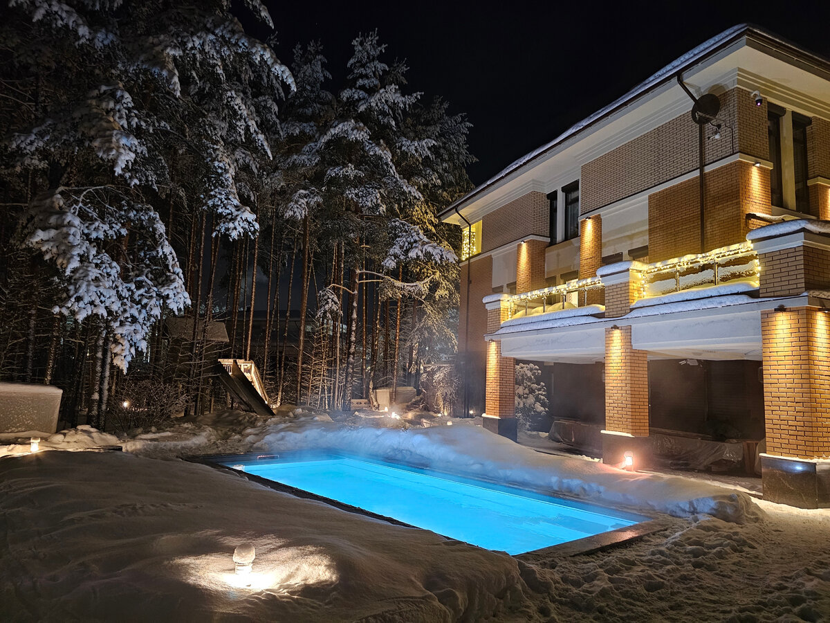 Композитный бассейн PROFBASS - эксплуатация в зимнее время