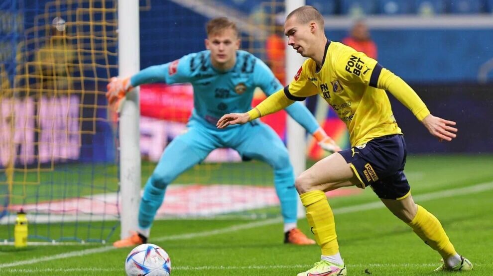    Тороп все чаще появляется в воротах ЦСКА. Фото: пресс-служба ФК «Ростов»