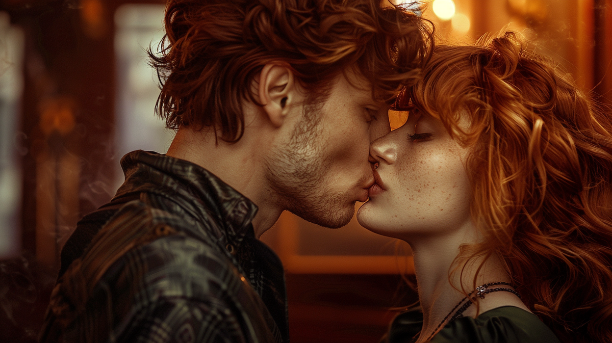 Любовь - это эмоциональная связь, которая объединяет двух людей. Это чувство, которое позволяет нам быть близкими, заботиться друг о друге и делиться радостями и горестями. 