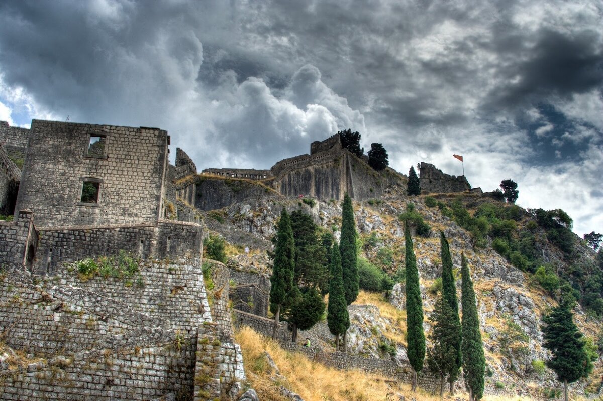 Крепость Святого Иоанна, вид со стороны Старого Города.
