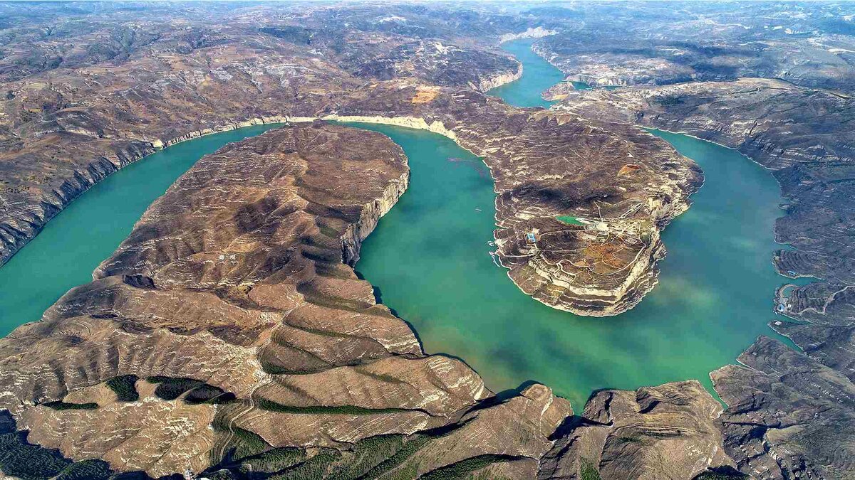 Хуанхэ в верхнем течении/ © baike.baidu.com