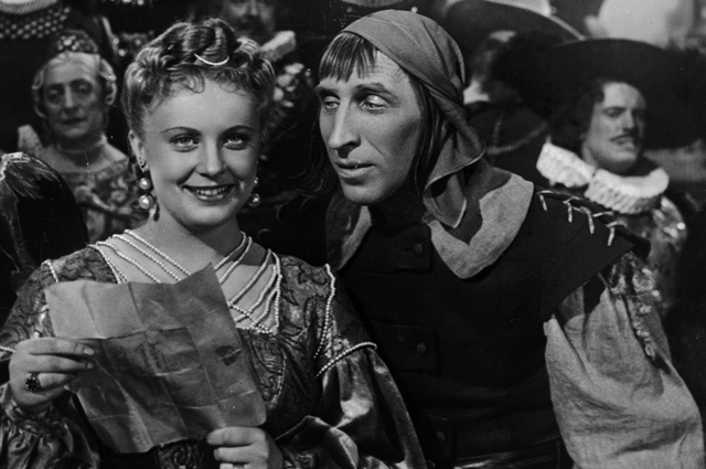 Сергей Филиппов в фильме «Двенадцатая ночь», 1955 год