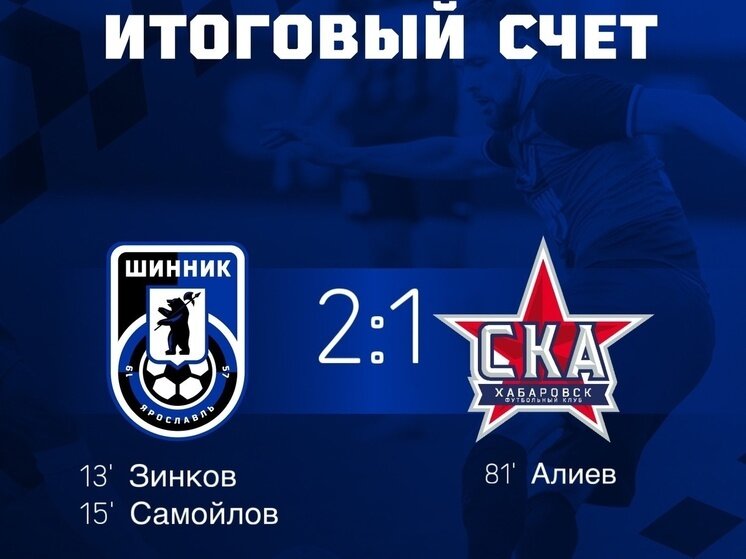     Фото: ФК «Шинник» Ярославль