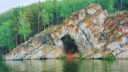 Исетский каньон, прогулка на речном трамвайчике