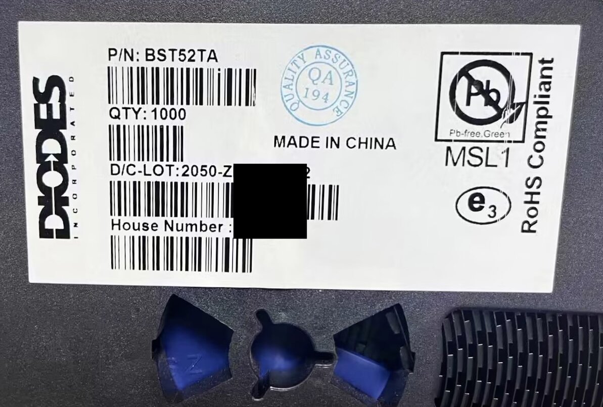 DIODES Series BST52TA