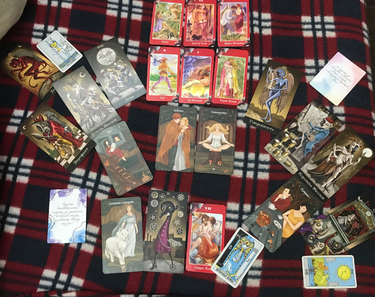 Расшифровка расклада.