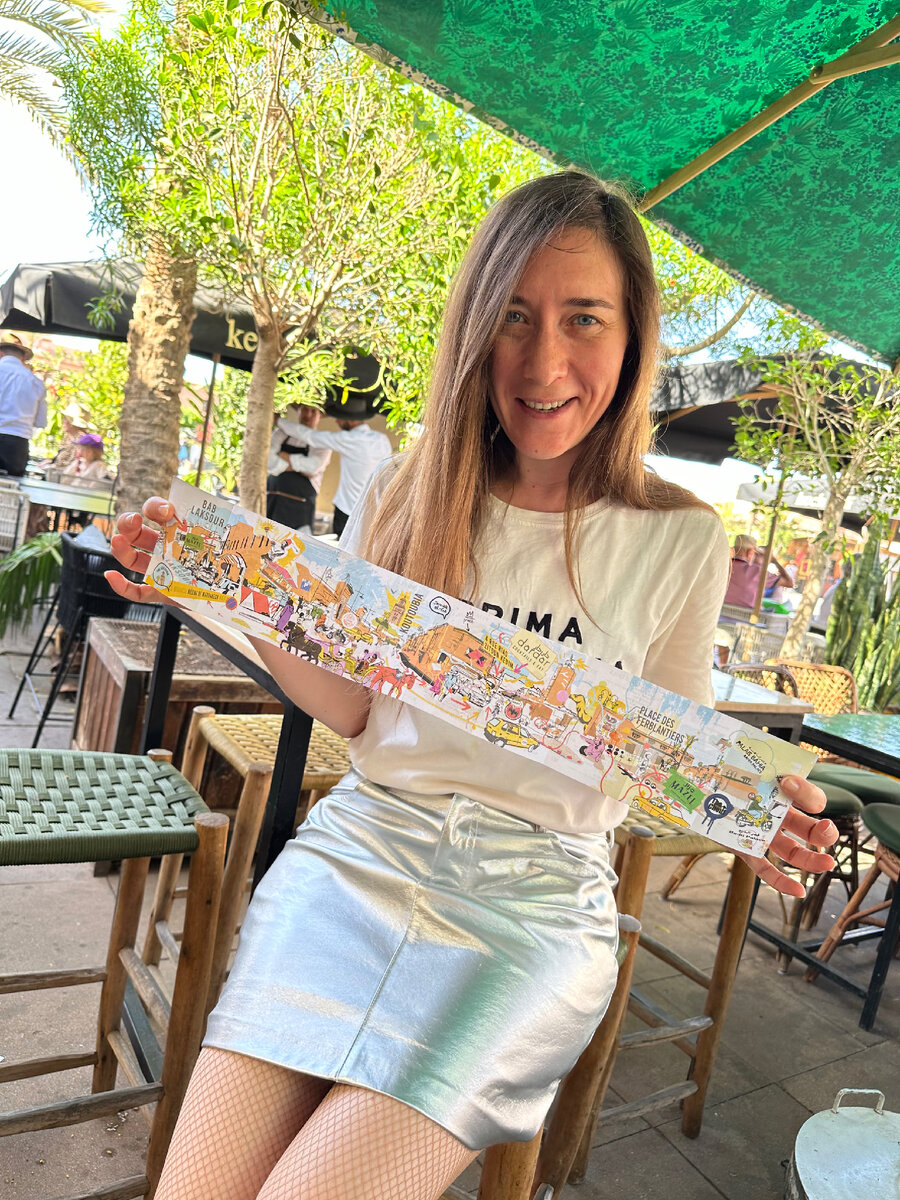 Карта Марракеша - так примерно всё и есть