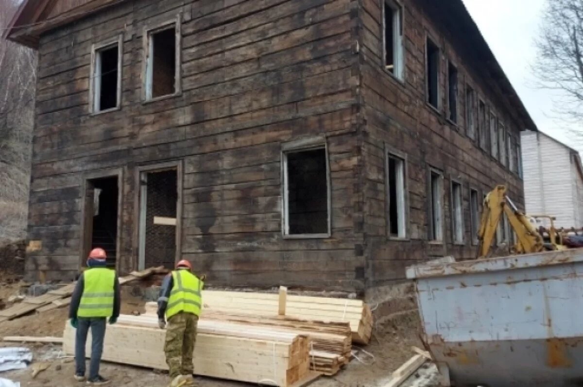    Зданию на улице Красинцев в Петропавловске вернут исторический облик