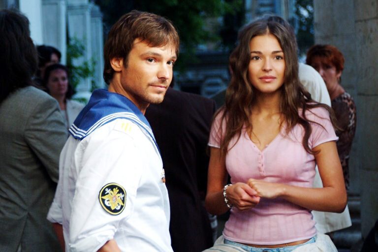    Алексей Чадов и Агния Дитковските. Фото с сайта www.glamour.ru