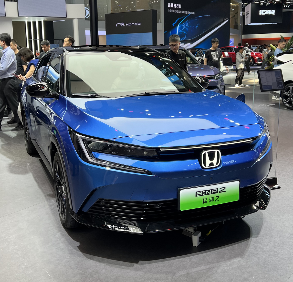 Электрическая атака» Honda на Auto China 2024 | SferaCar | Дзен