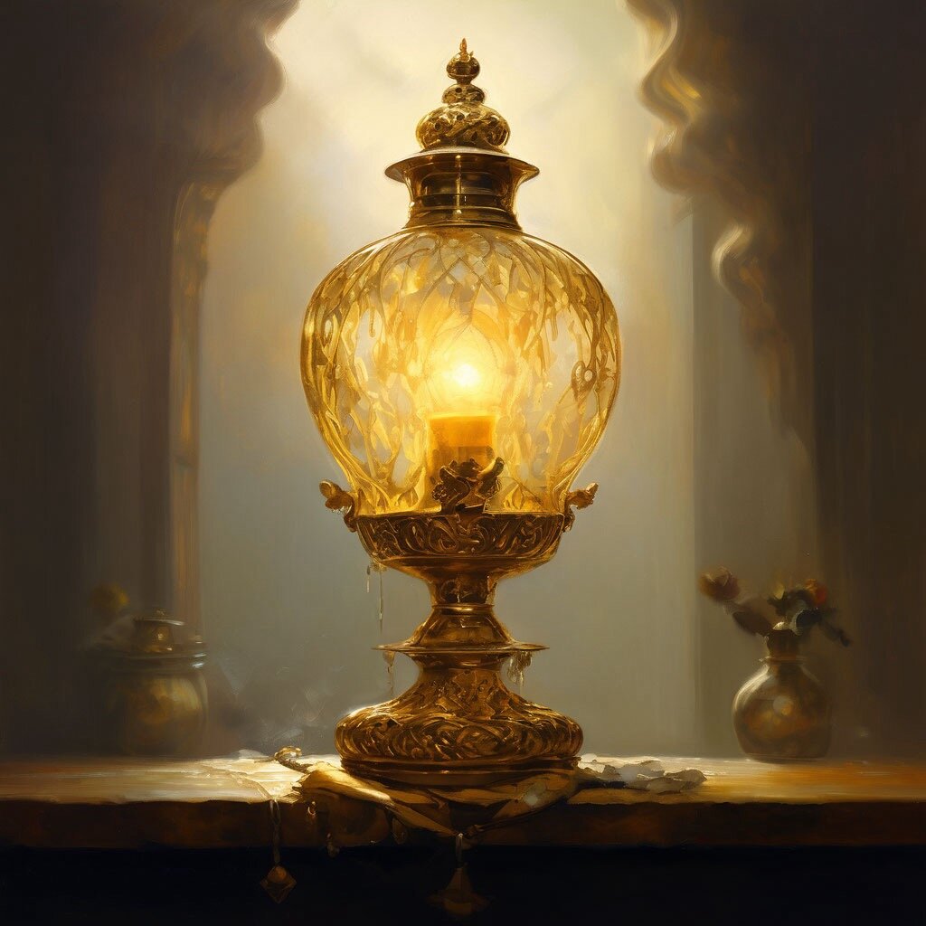 Золотая лампада