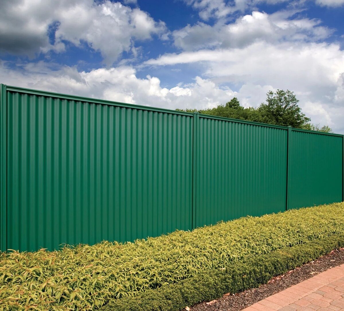 Забор из профлиста