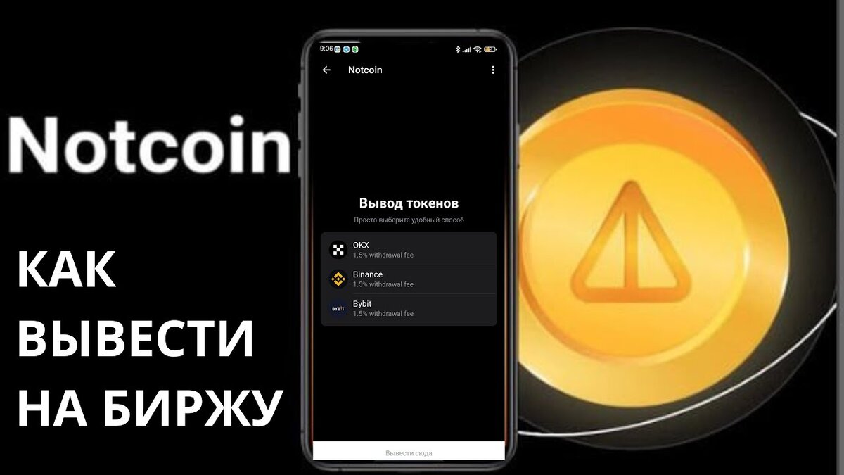 Листинг Notcoin (Ноткоин). Вывод монет на биржу, продажа Notcoin, что нам  делать? | Play-to-Earn | Дзен