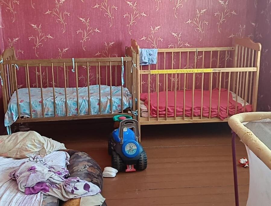 Дети практически не выходили из комнаты. Фото: ГУ МВД России по Самарской области