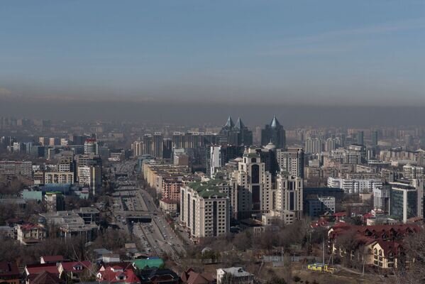 Алматы, вид города