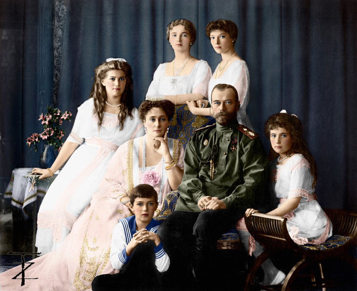 Последние Романовы. Фото из открытого доступа.