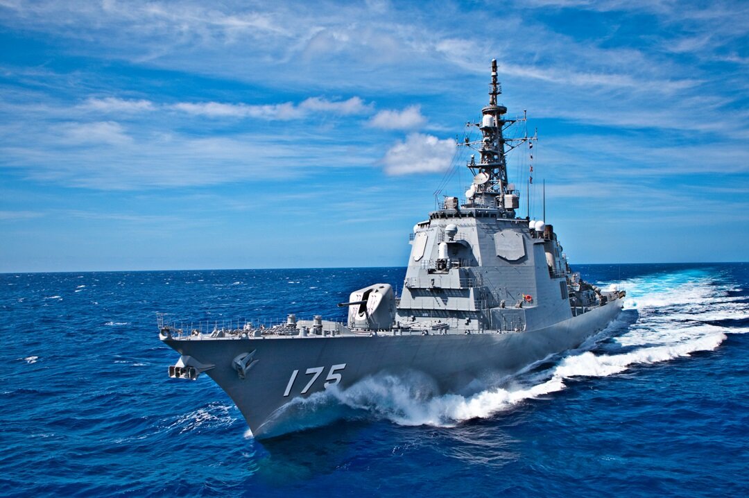 Эсминец "Myoko", 4 мая 2021 г.