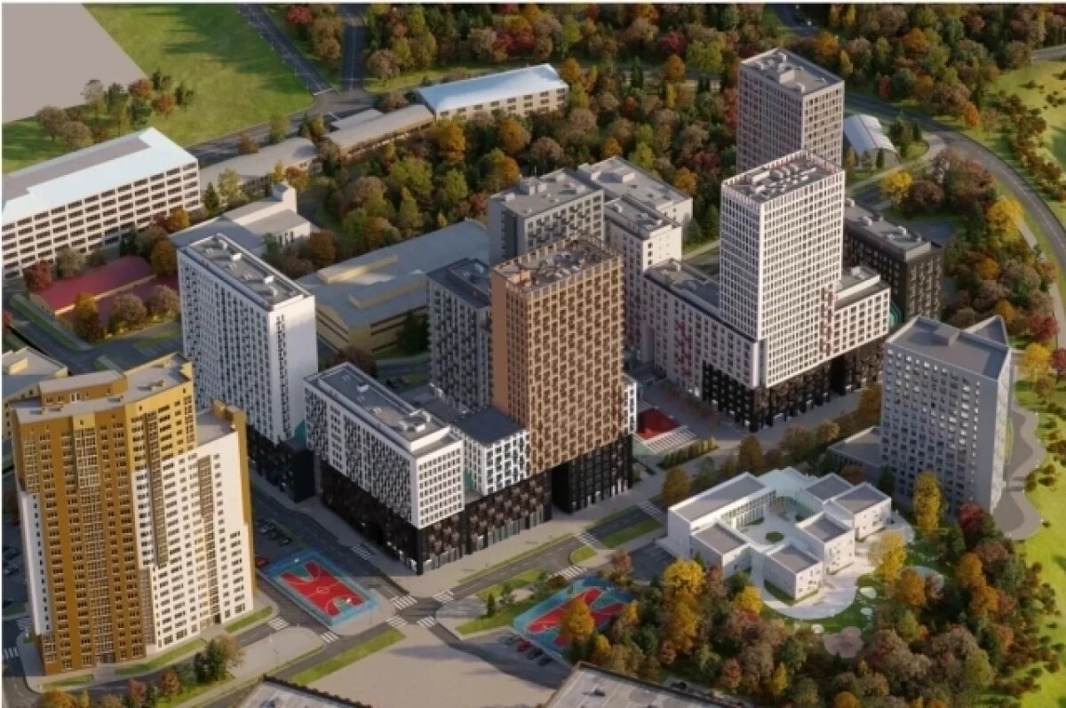    Жилой квартал и детский сад на 200 мест построят около площади Сенной