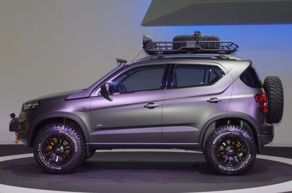 Конечно, это максимально навороченное off-road исполнение машины.