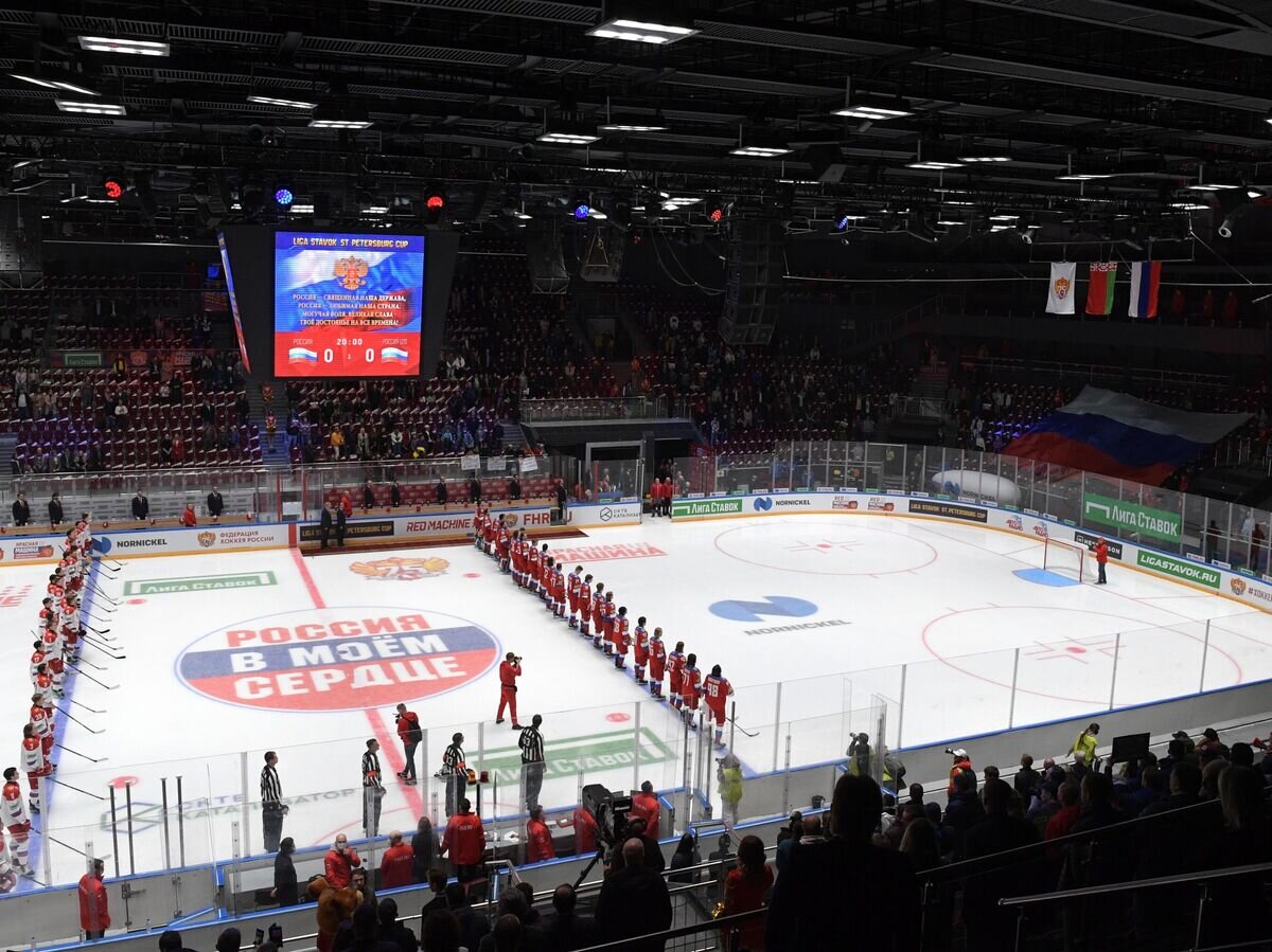    Хоккеисты сборных России© РИА Новости / Алексей Даничев