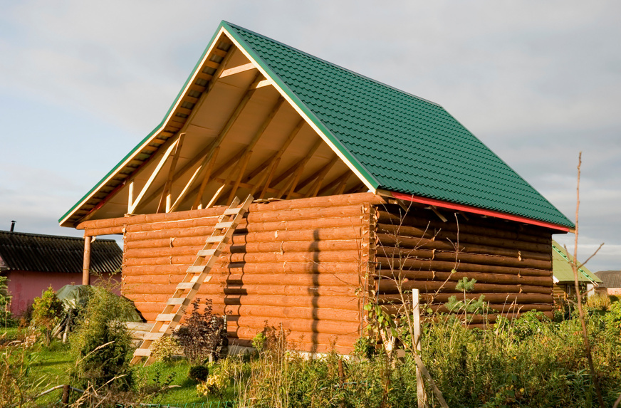 Пространство под кровлей можно использовать для мансарды
