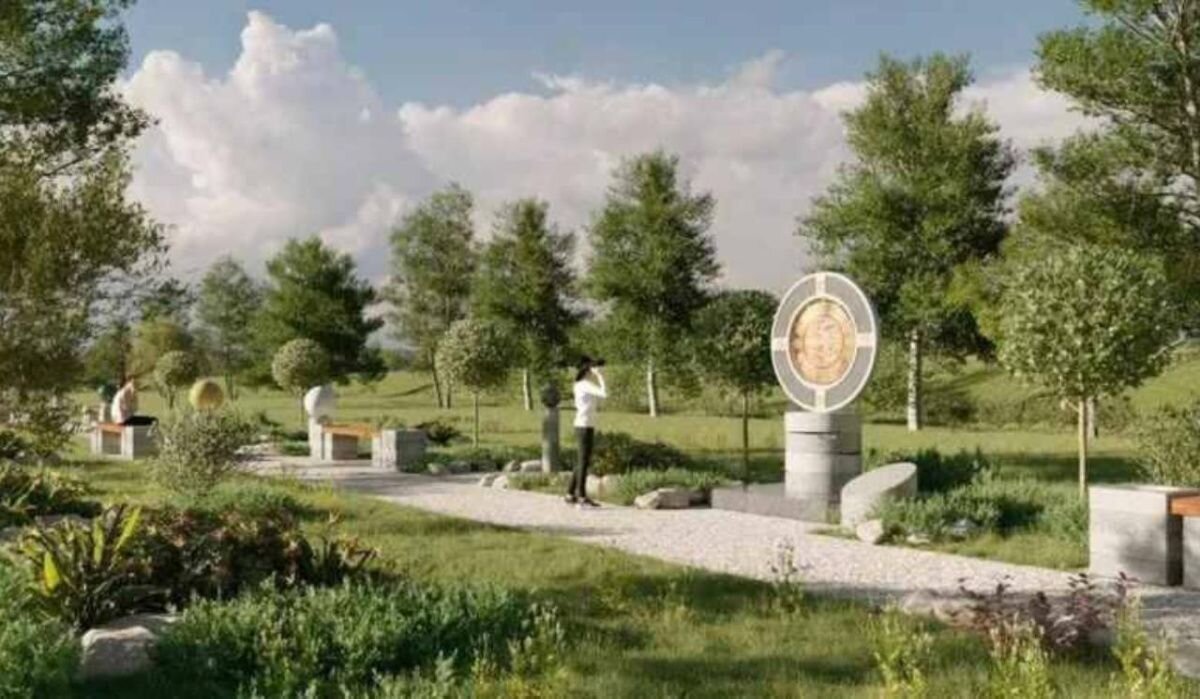     Проект сквера. Источник: 78.ru Автор фото: Пресс-служба Правительства СПб