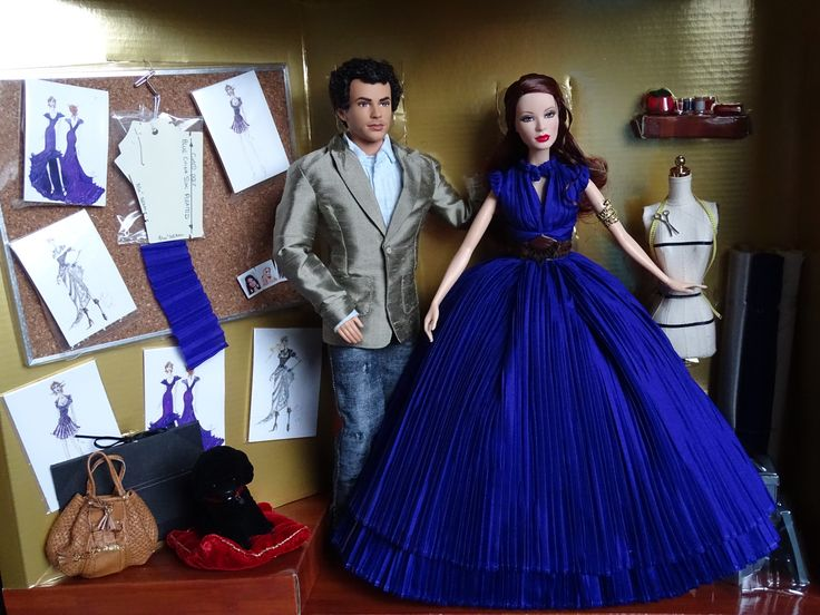 Zac Posen Barbie® Doll and Ken® Doll Giftset, Mattel 