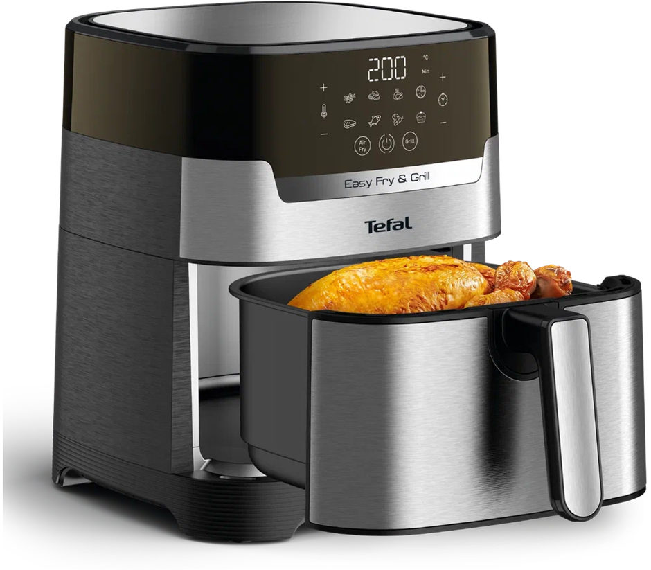 В аэрогриле Tefal Easy Fry хрустящая корочка получается даже без масла.